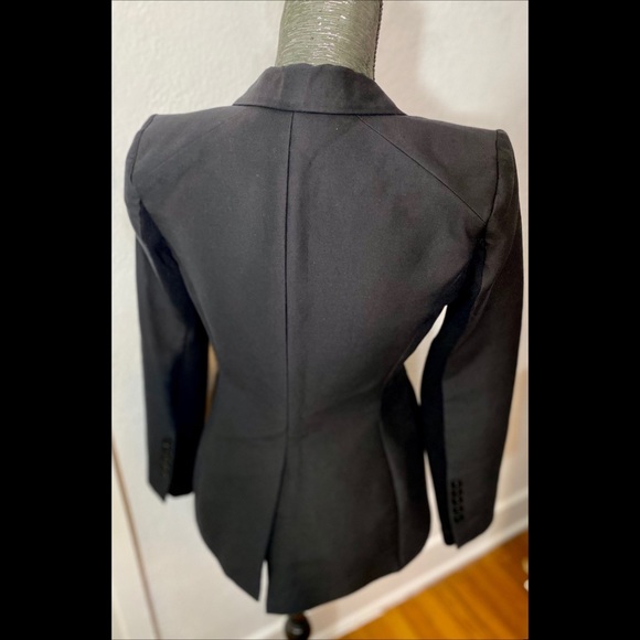 BCBGMaxAzria Women's Black Noah Single Breasted Tuxedo with Tailcoats Sz XS - Picture 4 of 10